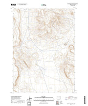US Topo 7.5-minute map for Poverty Basin North OR