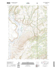 US Topo 7.5-minute map for Powell Mountain OR