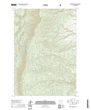 US Topo 7.5-minute map for Prairie Farm Spring OR