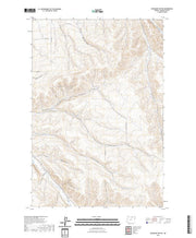 US Topo 7.5-minute map for Swaggart Buttes OR