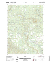 US Topo 7.5-minute map for Tea Table Mountain OR