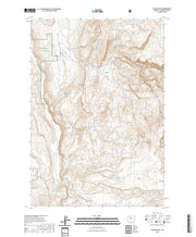 US Topo 7.5-minute map for Teller Butte OR