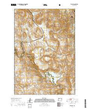 USGS US Topo 7.5-minute map for Telocaset OR 2020