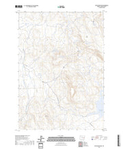 US Topo 7.5-minute map for Upton Mountain OR