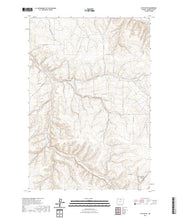 US Topo 7.5-minute map for Utts Butte OR
