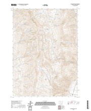 US Topo 7.5-minute map for Van Horn Basin OR