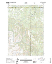 US Topo 7.5-minute map for Whitetail Butte OR