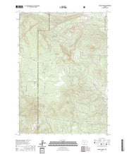 US Topo 7.5-minute map for Wickiup Spring OR