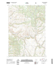 US Topo 7.5-minute map for Wildcat Point OR
