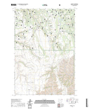 US Topo 7.5-minute map for Zumwalt OR
