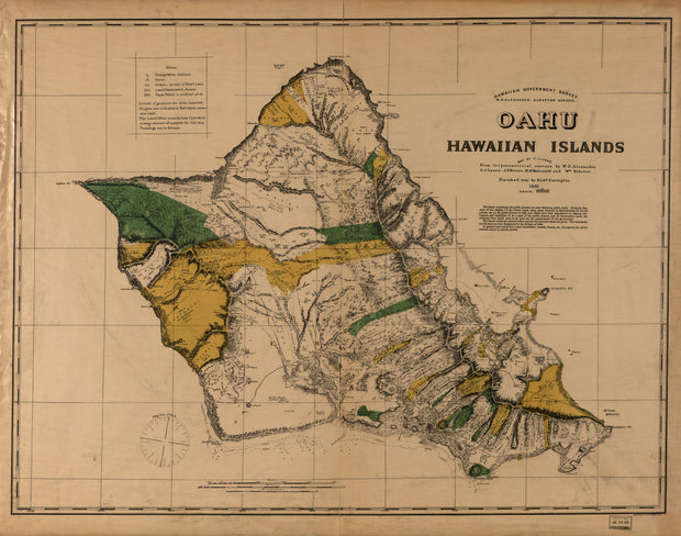 Oahu, Hawaiian Islands, 1881