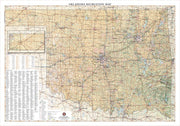Oklahoma Recreation Map by Benchmark Maps