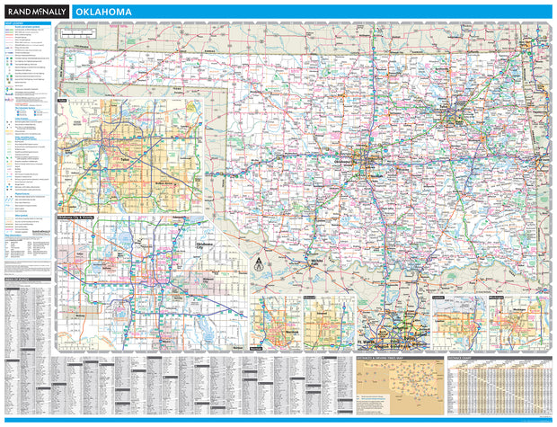 Oklahoma by Rand McNally