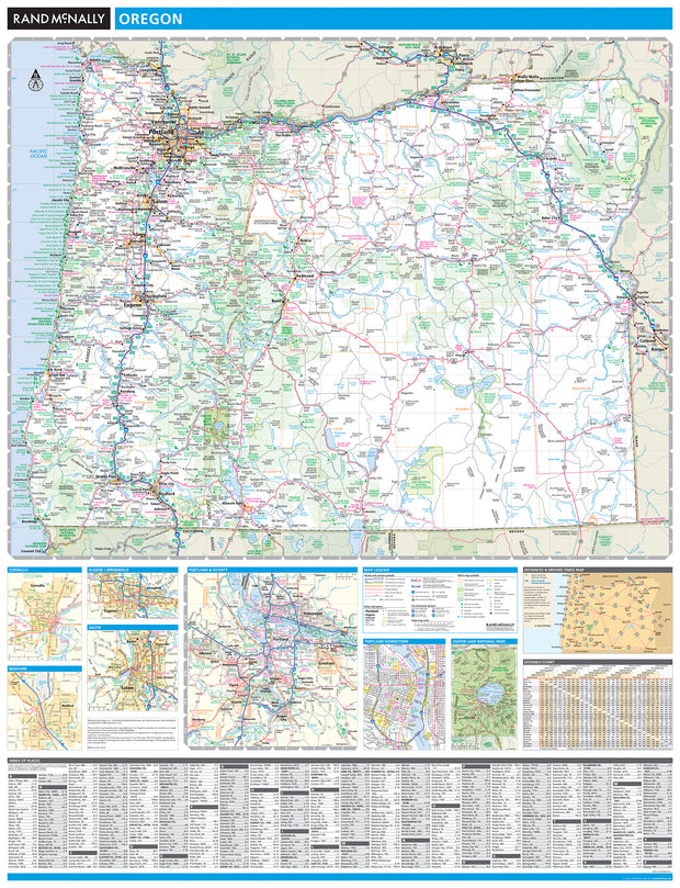 Oregon by Rand McNally