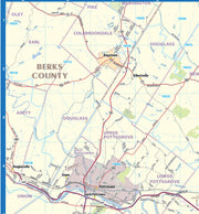 Greater Philadelphia Metro Area Wall Map