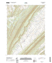 US Topo 7.5-minute map for Allensville PA