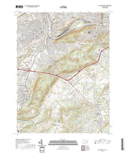 US Topo 7.5-minute map for Allentown East PA