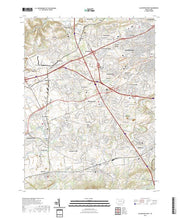 US Topo 7.5-minute map for Allentown West PA
