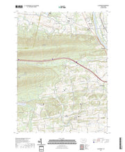 US Topo 7.5-minute map for Allenwood PA