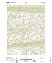 US Topo 7.5-minute map for Klingerstown PA