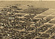 Bird's Eye View of Cheyenne, Wyoming, 1882