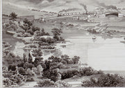 Bird's Eye View of Green River, Wyoming, 1875