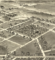 Bird's Eye View of Hickory, North Carolina, 1907