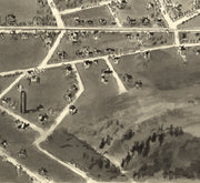Bird's Eye View of Hickory, North Carolina, 1907