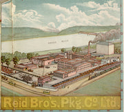 Panoramic View of the West Bottoms, Kansas City, 1840