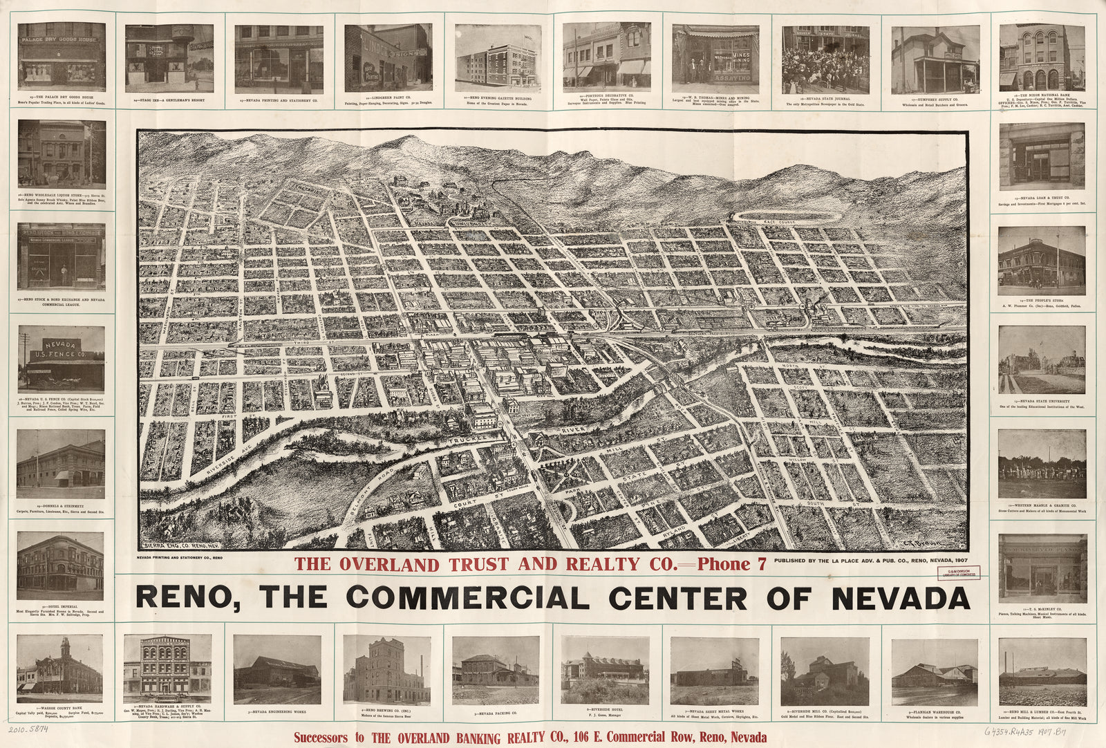 Reno, the Commercial Center of Nevada, 1907