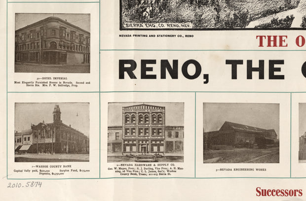 Reno, the Commercial Center of Nevada, 1907