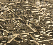 Bird's Eye View of the city of Santa Fé, N.M., 1882