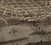 Bird's Eye View of Saint Paul, Minnesota, 1867