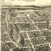 Bird's Eye View of Statesville, North Carolina, 1907