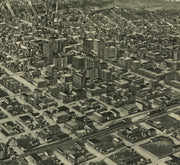Bird's Eye View of Tulsa, Oklahoma, 1918