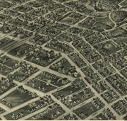 Bird's Eye View of Tulsa, Oklahoma, 1918