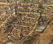 Bird's Eye View of Virginia City, Nevada, 1875