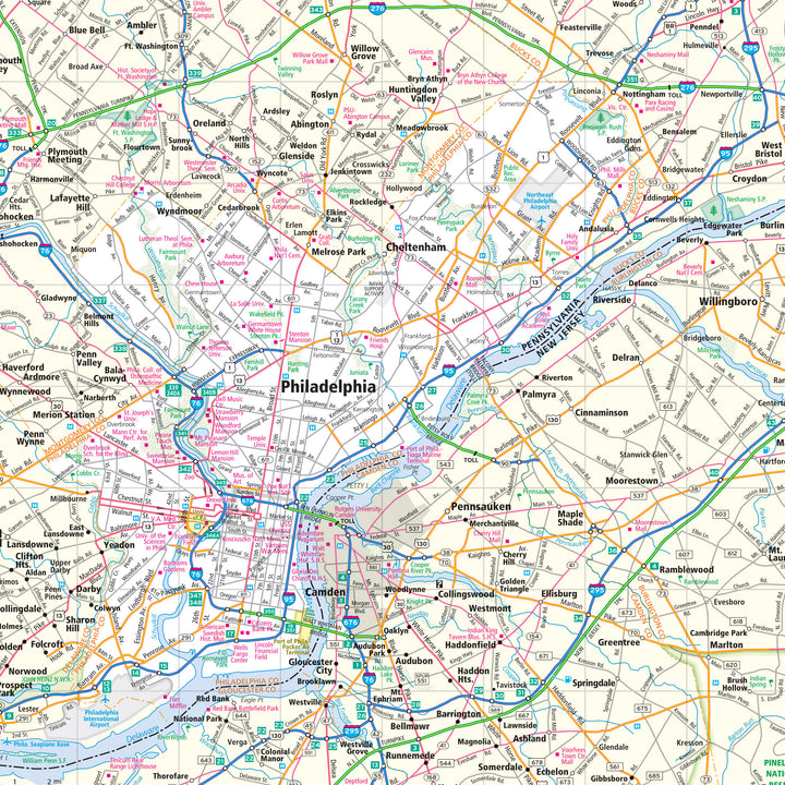 Pennsylvania by Rand McNally