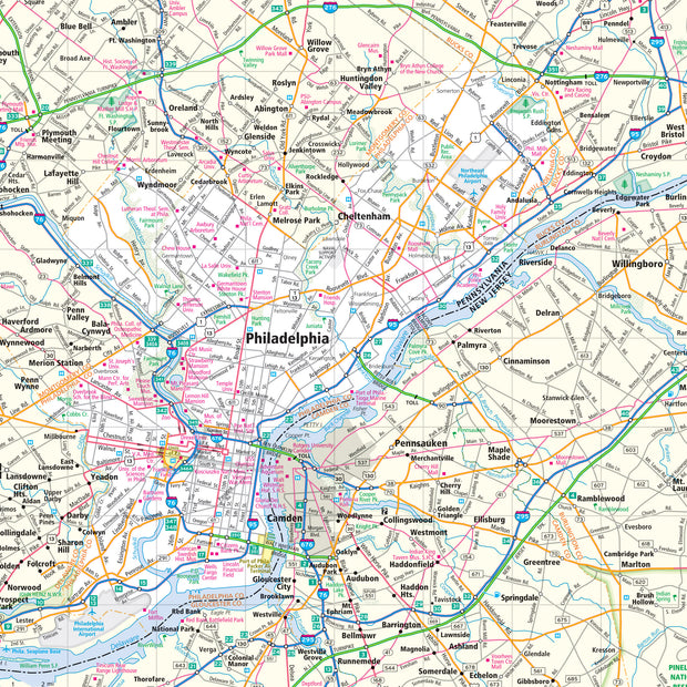 Pennsylvania by Rand McNally