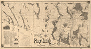 Official Map of Pima County, Arizona, 1893