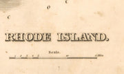 Map of the State of Rhode Island, 1829