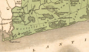 Map of the State of Rhode Island, 1829