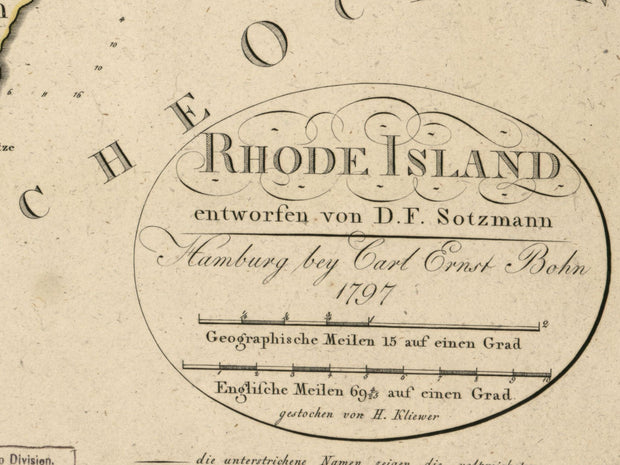 Map of the State of Rhode Island, 1797