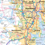 Rhode Island by Rand McNally