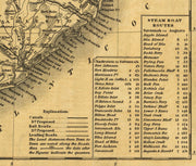 A New Map of South Carolina, 1833