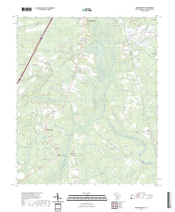 US Topo 7.5-minute map for Hendersonville SC