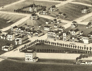 Bird's Eye View of Clark, SD. - 1883