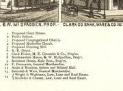 Bird's Eye View of Clark, SD. - 1883