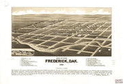 Bird's Eye View of Frederick, SD. - 1883