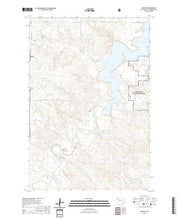 USGS US Topo 7.5-minute map for Bison NE SD 2021
